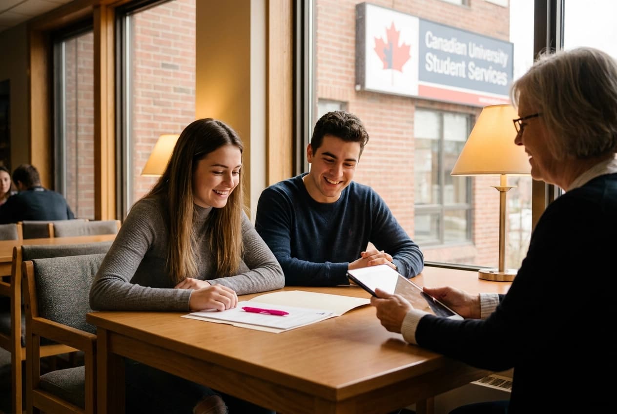 Professional header image for educational tutorial: Campus Matchmaking in Canada, Explained Without the Hype