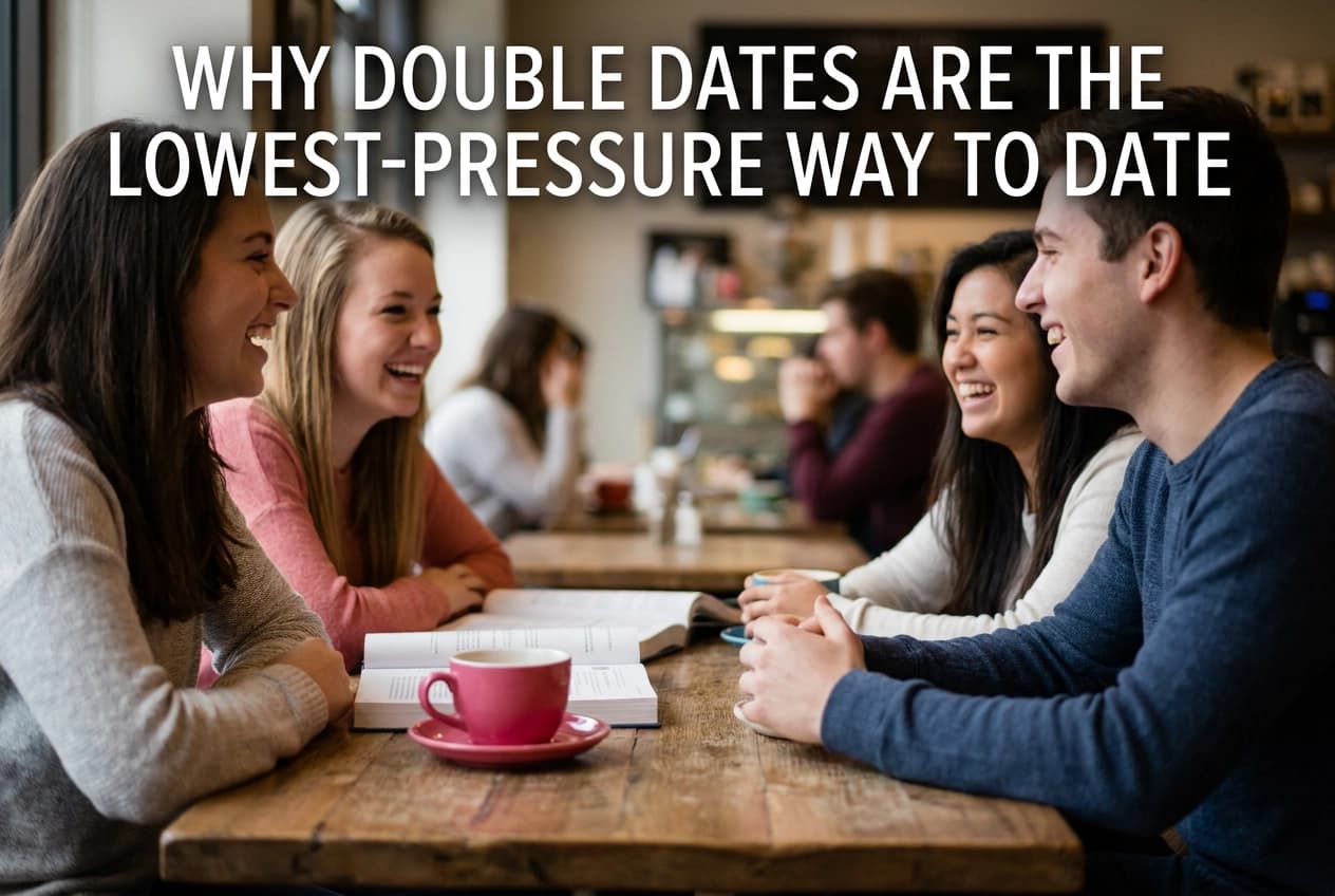 Professional header image for list-based article: Why Double Dates Are the Lowest-Pressure Way to Date